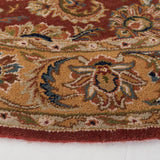 Safavieh Classic 5'-0" x 5'-0" Rug in Rust / Camel