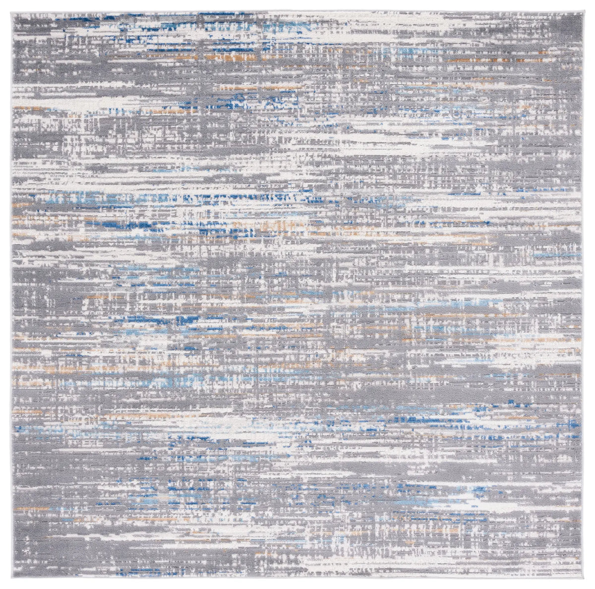Safavieh Shivan 100 6'-7" x 6'-7" Rug in Light Grey / Blue