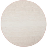 Safavieh Montauk 6'-0" x 6'-0" Rug in Beige / Ivory