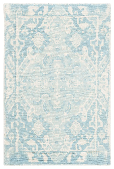Safavieh Restoration Vintage 2'-0" x 3'-0" Rug in Light Blue / Ivory