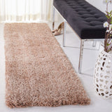 Safavieh Shag 2'-3" x 8'-0" Rug in Dark Beig