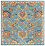 Safavieh Heritage 6'-0" x 6'-0" Rug in Light Blue