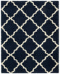 Safavieh Sgd-Dallas Shag 10'-0" x 14'-0" Rug in Navy / Ivory