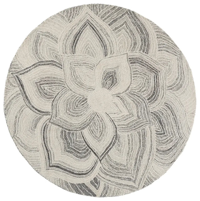 Safavieh Jardin 6'-0" x 6'-0" Rug in Ivory / Grey