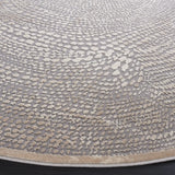 Safavieh Meadow 5'-0" x 5'-0" Rug in Ivory / Grey