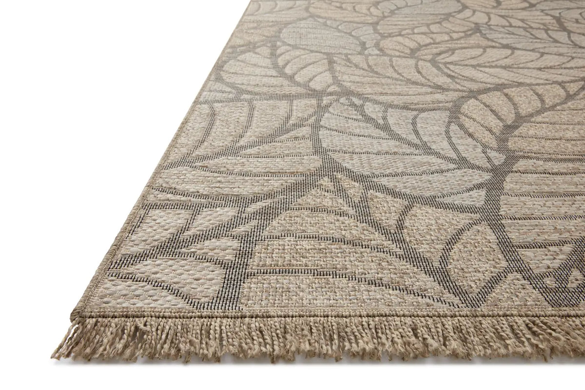 Loloi Dawn Daw-05 Natural Rug - rug corner