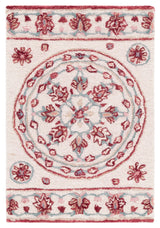 Safavieh Bellagio 2'-0" x 3'-0" Rug in Ivory / Red
