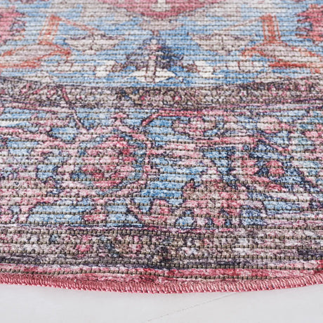 Safavieh Serapi 6'-7" x 6'-7" Rug in Blue / Rust