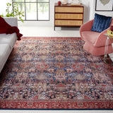 Safavieh Tucson 10'-0" x 14'-0" Rug in Navy / Rust