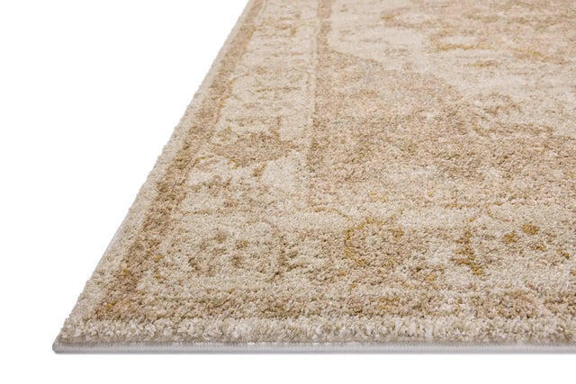 Loloi Tamryn Tam-02 Natural/Blush Rug - rug corner