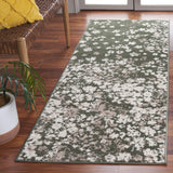 Safavieh Adirondack 2'-6" x 8'-0" Rug in Dark Green / Ivory