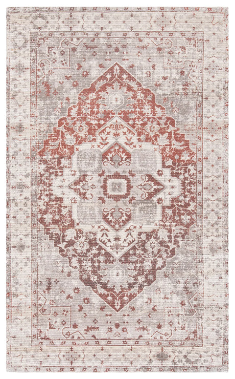 Safavieh Saffron 3'-0" x 5'-0" Rug in Ivory / Rust