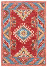 Safavieh Aspen 2'-0" x 3'-0" Rug in Red / Blue