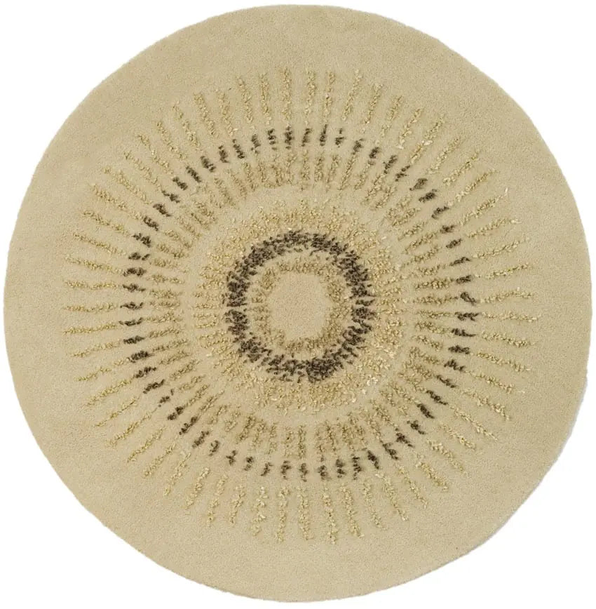 Safavieh Soho 4'-0" x 4'-0" Rug in Beige / Gold