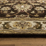 Safavieh Royalty 6'-0" x 9'-0" Rug in Chocolate / Beige