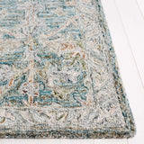 Safavieh Metro 4'-0" x 6'-0" Rug in Teal / Green