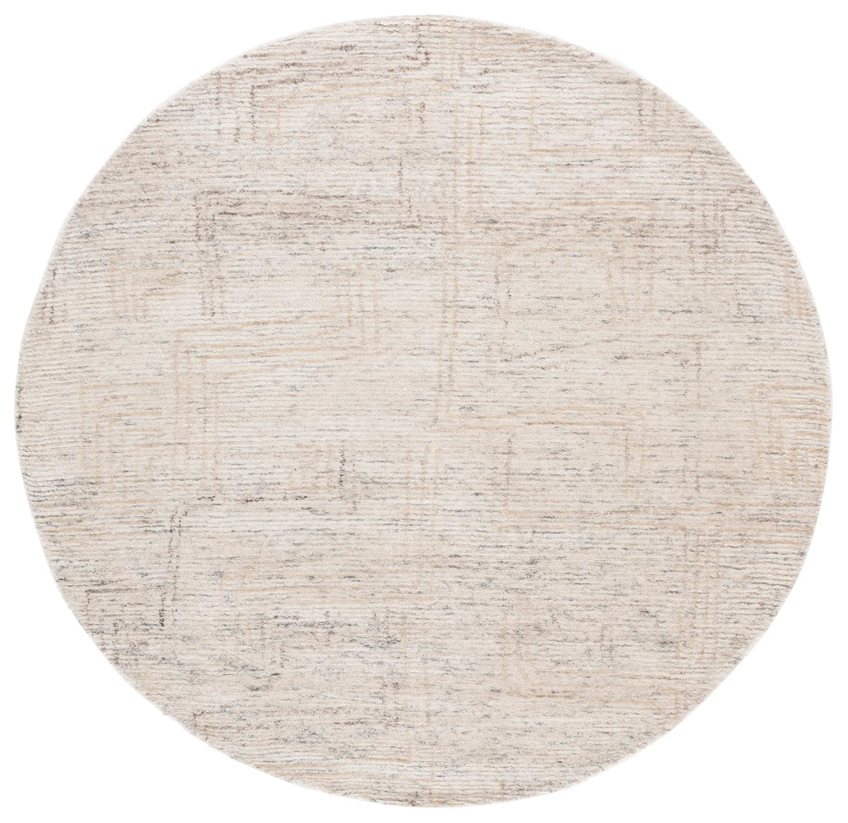 Safavieh Ebony 6'-0" x 6'-0" Rug in Ivory / Beige