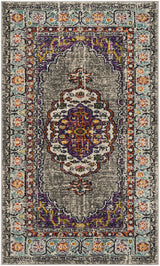 Safavieh Monaco 3'-0" x 5'-0" Rug in Violet / Light Blue