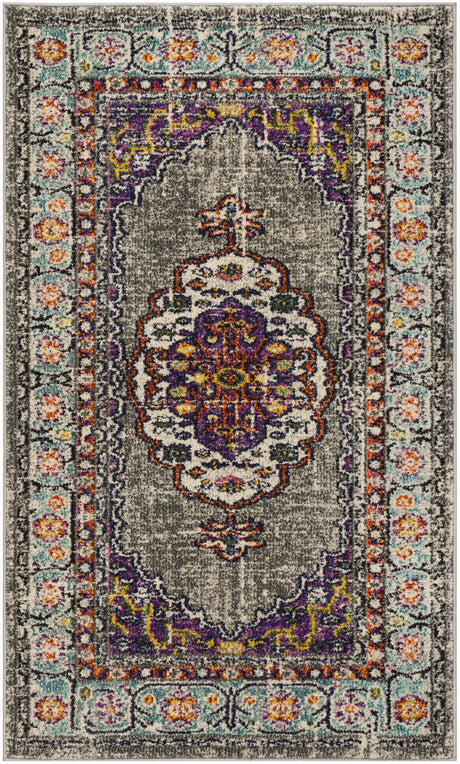 Safavieh Monaco 3'-0" x 5'-0" Rug in Violet / Light Blue