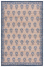 Safavieh Saffron 4'-0" x 6'-0" Rug in Natural / Blue