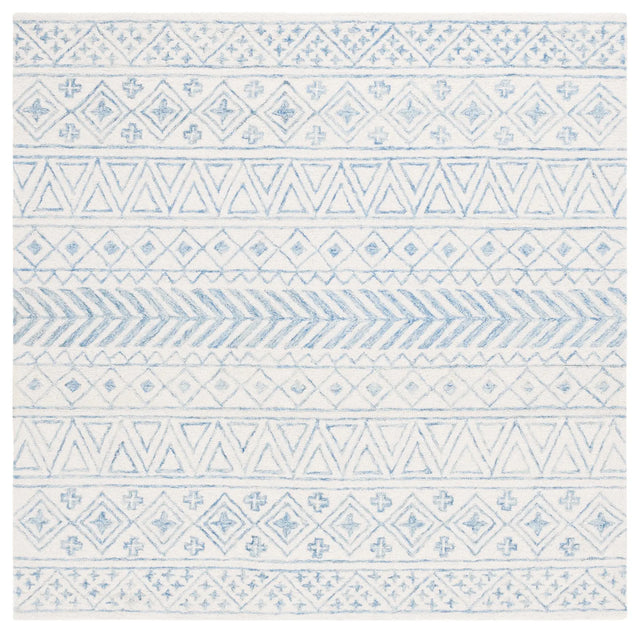Safavieh Metro 6'-0" x 6'-0" Rug in Ivory / Blue
