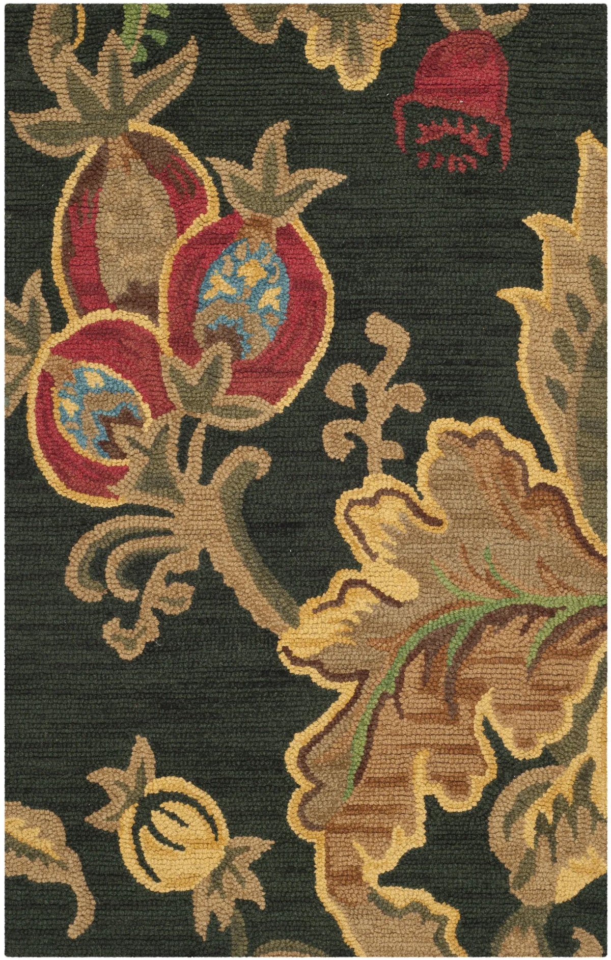 Safavieh Jardin 3'-0" x 5'-0" Rug in Black / Multi