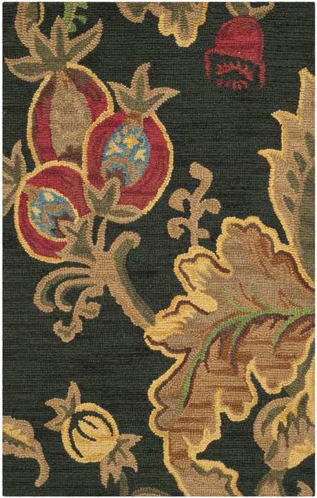 Safavieh Jardin 3'-0" x 5'-0" Rug in Black / Multi