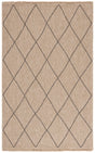 Safavieh Retreat 4'-0" x 6'-0" Rug in Natural / Black