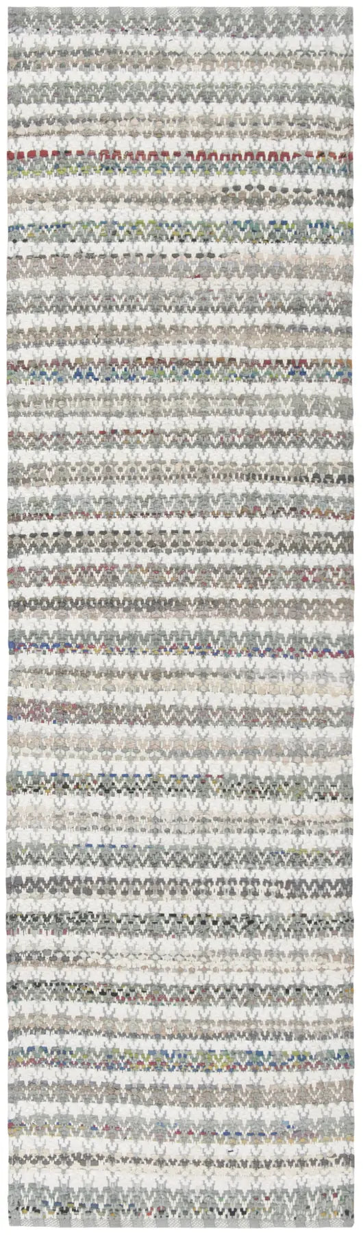 Safavieh Montauk 2'-3" x 8'-0" Rug in Grey / Multi