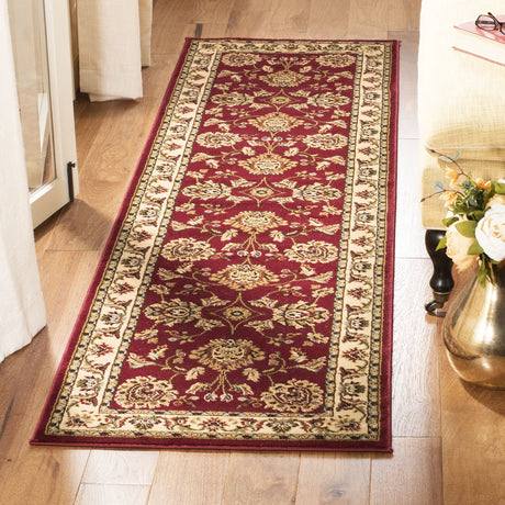 Safavieh Lyndhurst 2'-3" x 10'-0" Rug in Red / Ivory