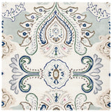 Safavieh Bella 5'-0" x 5'-0" Rug in Ivory / Blue