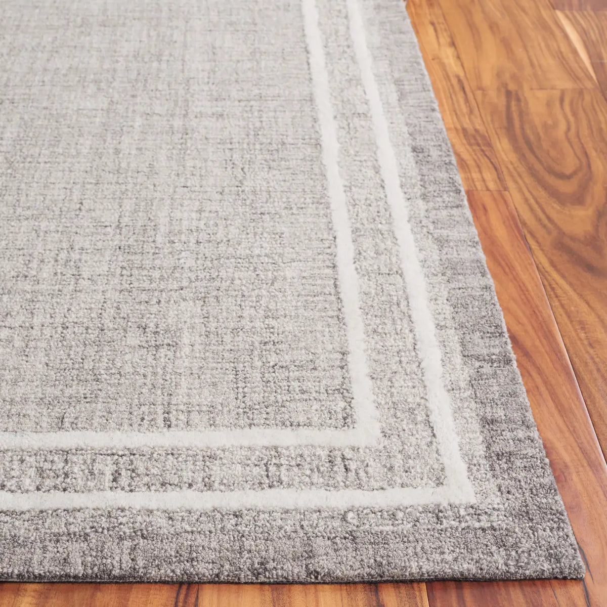 Safavieh Ebony 4'-0" x 6'-0" Rug in Grey / Ivory