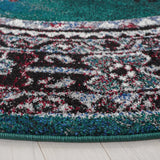 Safavieh Vintage Hamadan 6'-7" x 6'-7" Rug in Green / Black