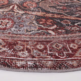 Safavieh Tucson 6'-0" x 6'-0" Rug in Dark Green / Rust
