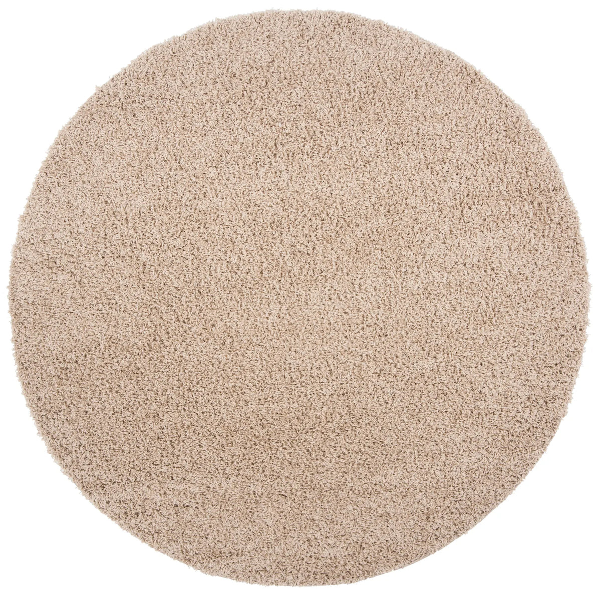 Safavieh Sga-Athens Shag 6'-7" x 6'-7" Rug in Beige