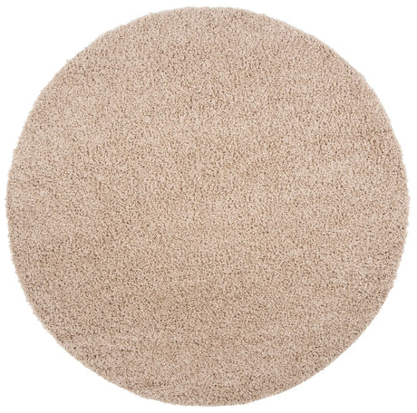 Safavieh Sga-Athens Shag 6'-7" x 6'-7" Rug in Beige