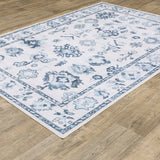 Oriental Weavers Sphinx Addison ADD02 Blue Rugs - angle detail
