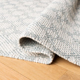 Safavieh Klc-Cotton Kilim 5'-0" x 8'-0" Rug in Grey / Ivory