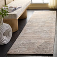 Safavieh Glamour 2'-3" x 8'-0" Rug in Beige / Ivory