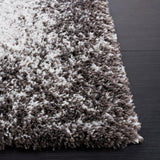 Safavieh Berber Shag 4'-5" x 6'-5" Rug in Dark Grey / Grey