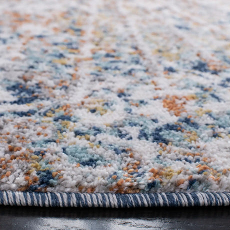 Safavieh Aston 6'-7" x 6'-7" Rug in Ivory / Navy