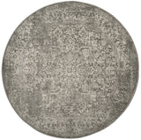 Safavieh Evoke 5'-3" x 5'-3" Rug in Silver / Ivory