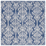 Safavieh Blossom 6'-0" x 6'-0" Rug in Navy / Ivory