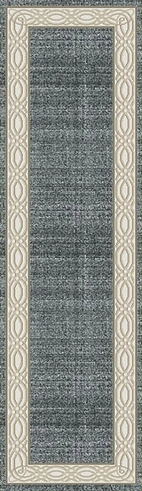 Dynamic Rugs Yazd 1770 Blue / Grey Rugs - Runner