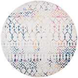 Safavieh Tulum 10'-0" x 10'-0" Rug in Ivory / Blue