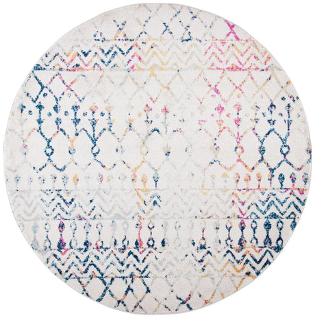 Safavieh Tulum 10'-0" x 10'-0" Rug in Ivory / Blue