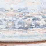 Safavieh Restoration Vintage 6'-0" x 6'-0" Rug in Ivory / Light Blue