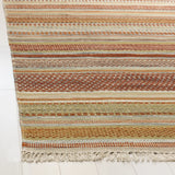 Safavieh Striped Kilim 6'-0" x 9'-0" Rug in Beige