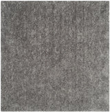 Safavieh Shag 6'-0" x 6'-0" Rug in Silver