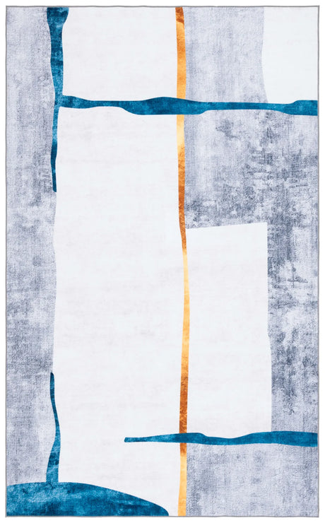 Safavieh Santa Monica 4'-0" x 6'-0" Rug in Grey / Light Grey